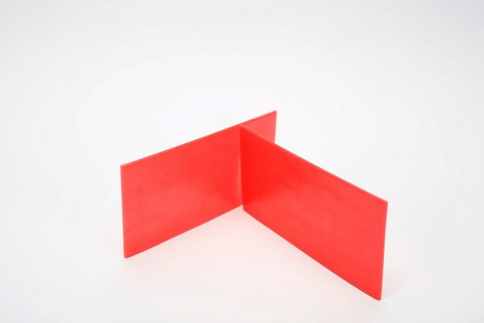 Cire à plaque-base-rouge- baseplate wax red